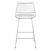 Leaf Design Wire Bar Chair