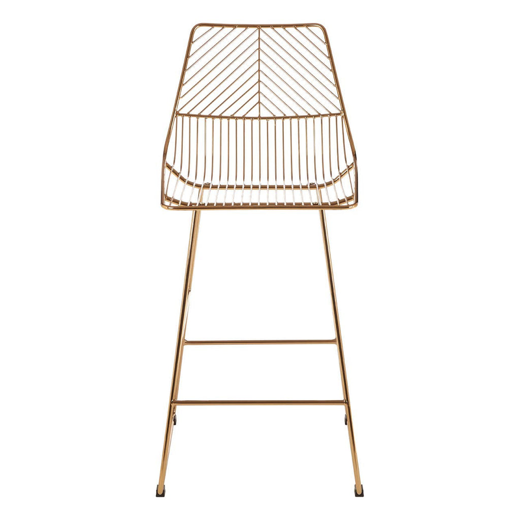 Leaf Design Bar Chair