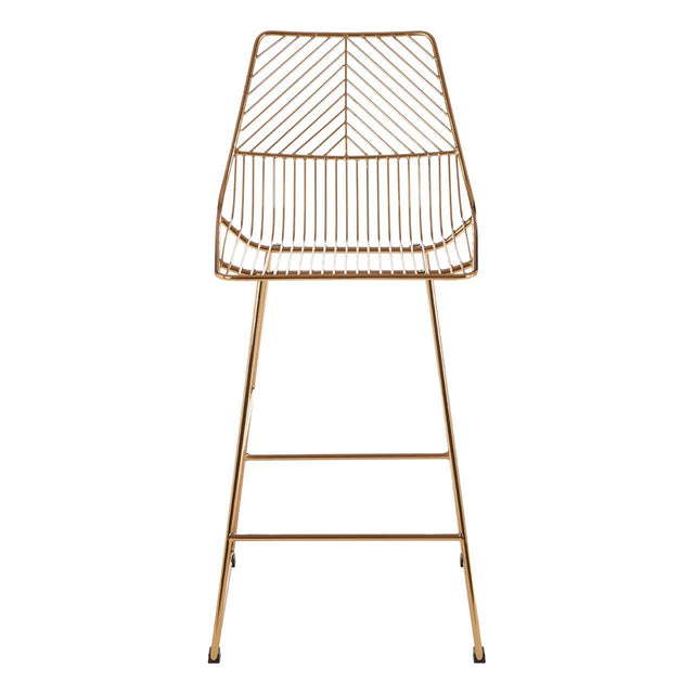 Leaf Design Bar Chair