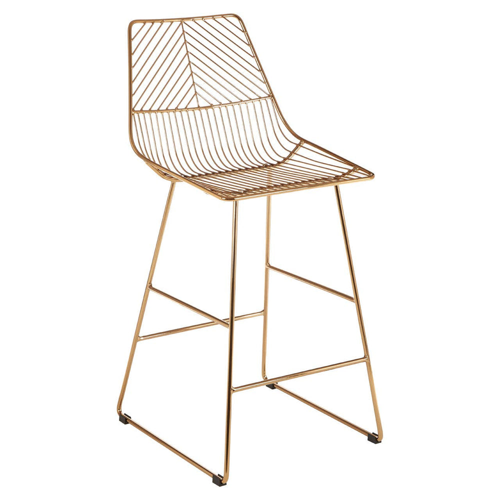Leaf Design Bar Chair