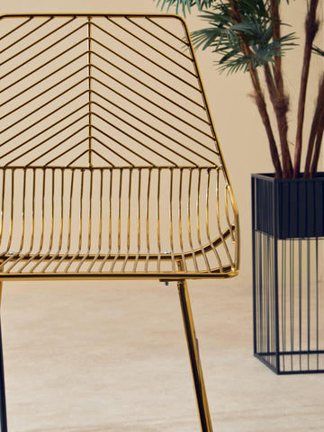 Leaf Design Bar Chair