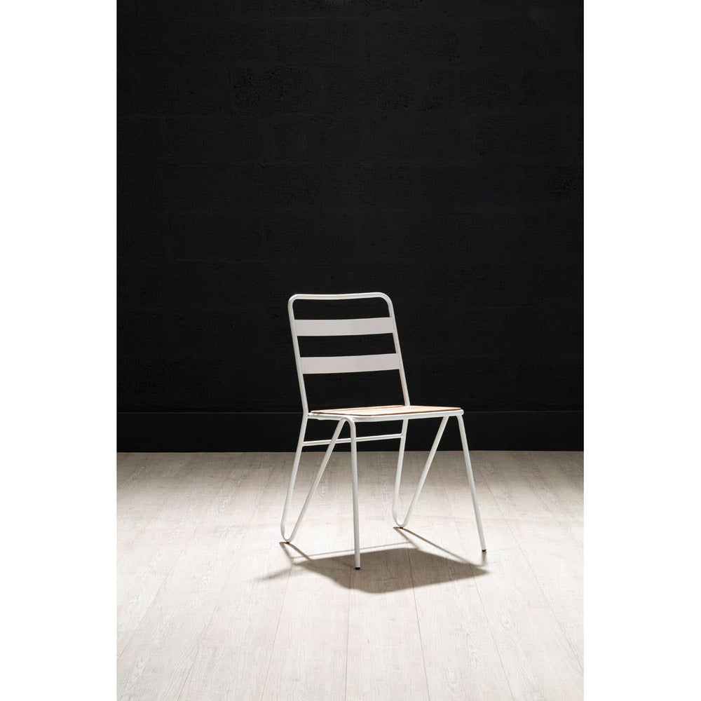 Rustic Metal & Wood Chair