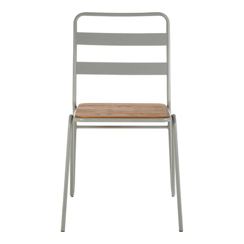 Urban Chic Wood Metal Chair
