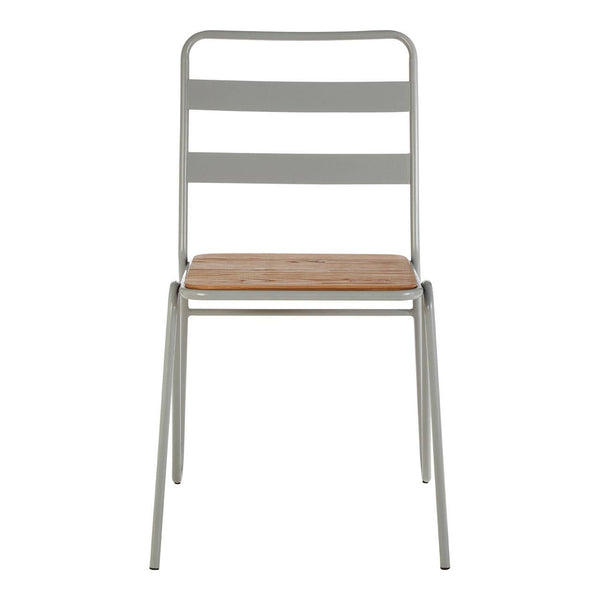 Urban Chic Wood Metal Chair