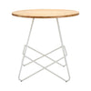 Elm Wood Round Dining Table