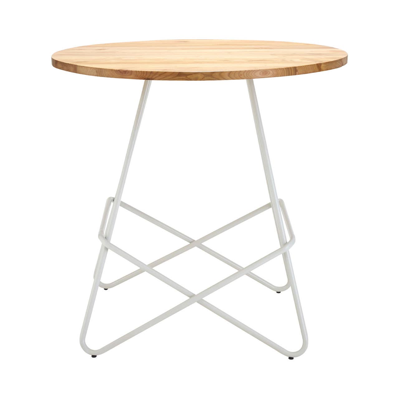 Elm Wood Round Dining Table