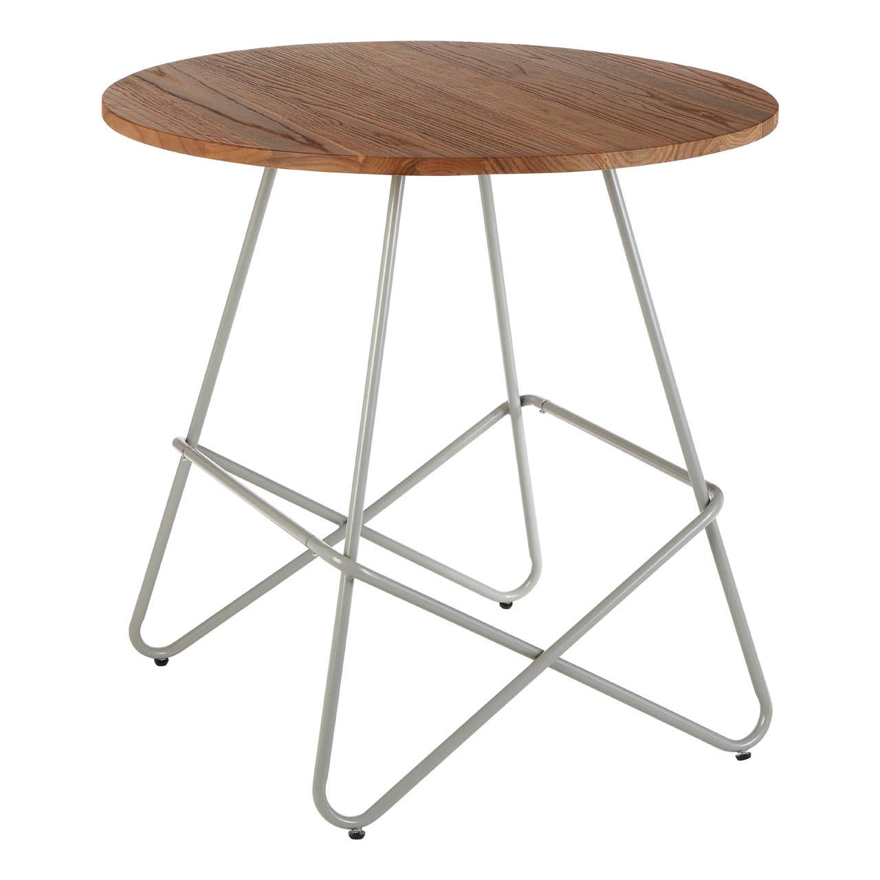 Golden Elm Metal Dining Table