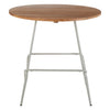 Golden Elm Metal Dining Table