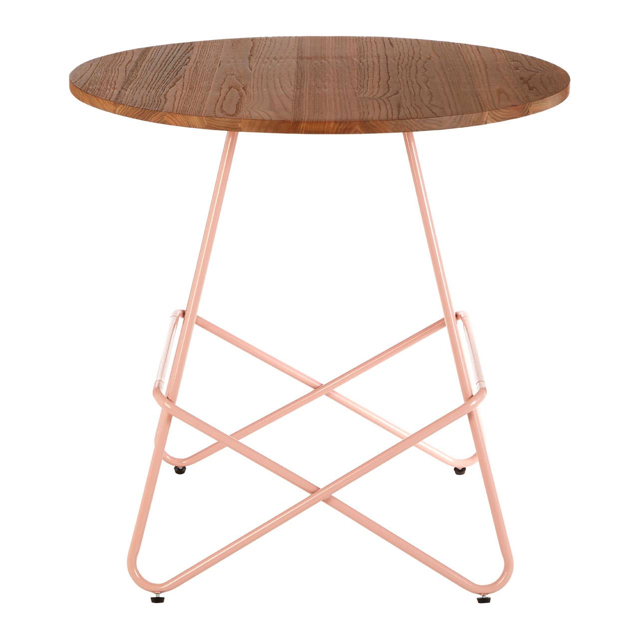 Golden Grain Metal Dining Table