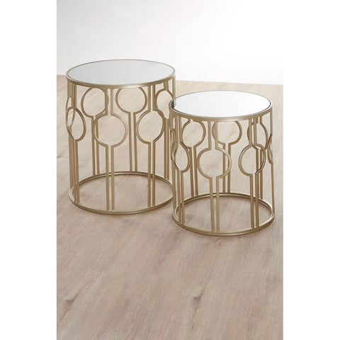 Luxe Circle Champagne Table Set