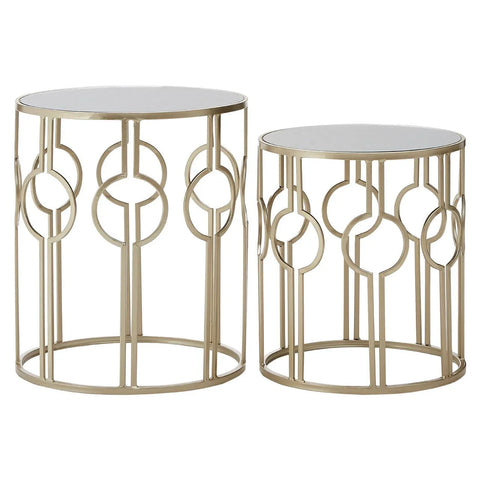 Luxe Circle Champagne Table Set