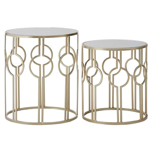Luxe Circle Champagne Table Set