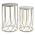 Golden Black Champagne Table Set