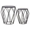 Modern Black Hexagon Tables