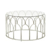Silver Leaf Iron Coffee Table