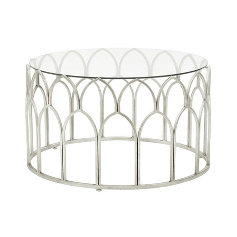 Silver Leaf Iron Coffee Table