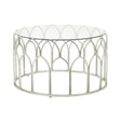 Silver Leaf Iron Coffee Table