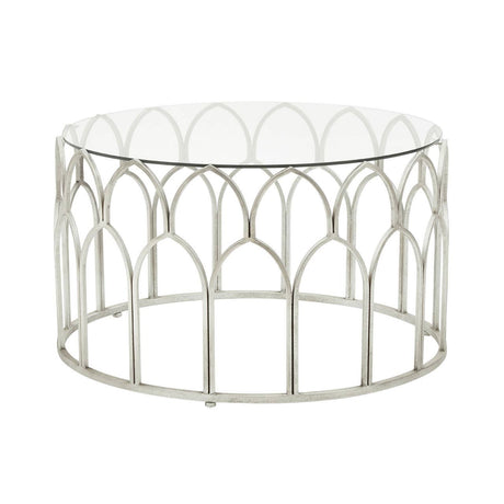 Silver Leaf Iron Coffee Table