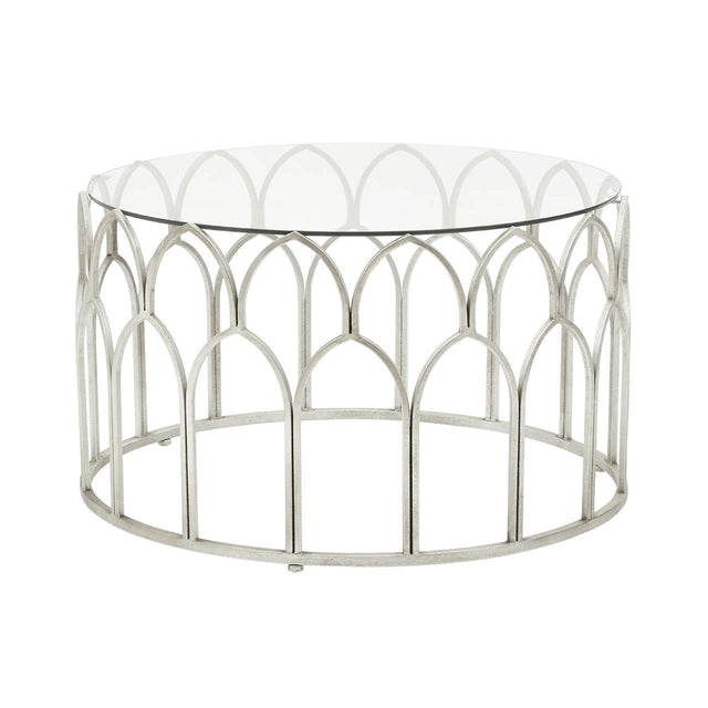 Silver Leaf Iron Coffee Table