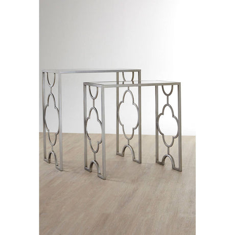 Golden Leaf Side Tables