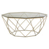 Hexagon Nickel Coffee Table