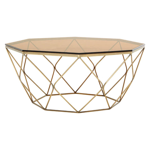 Bronze Diamond Coffee Table