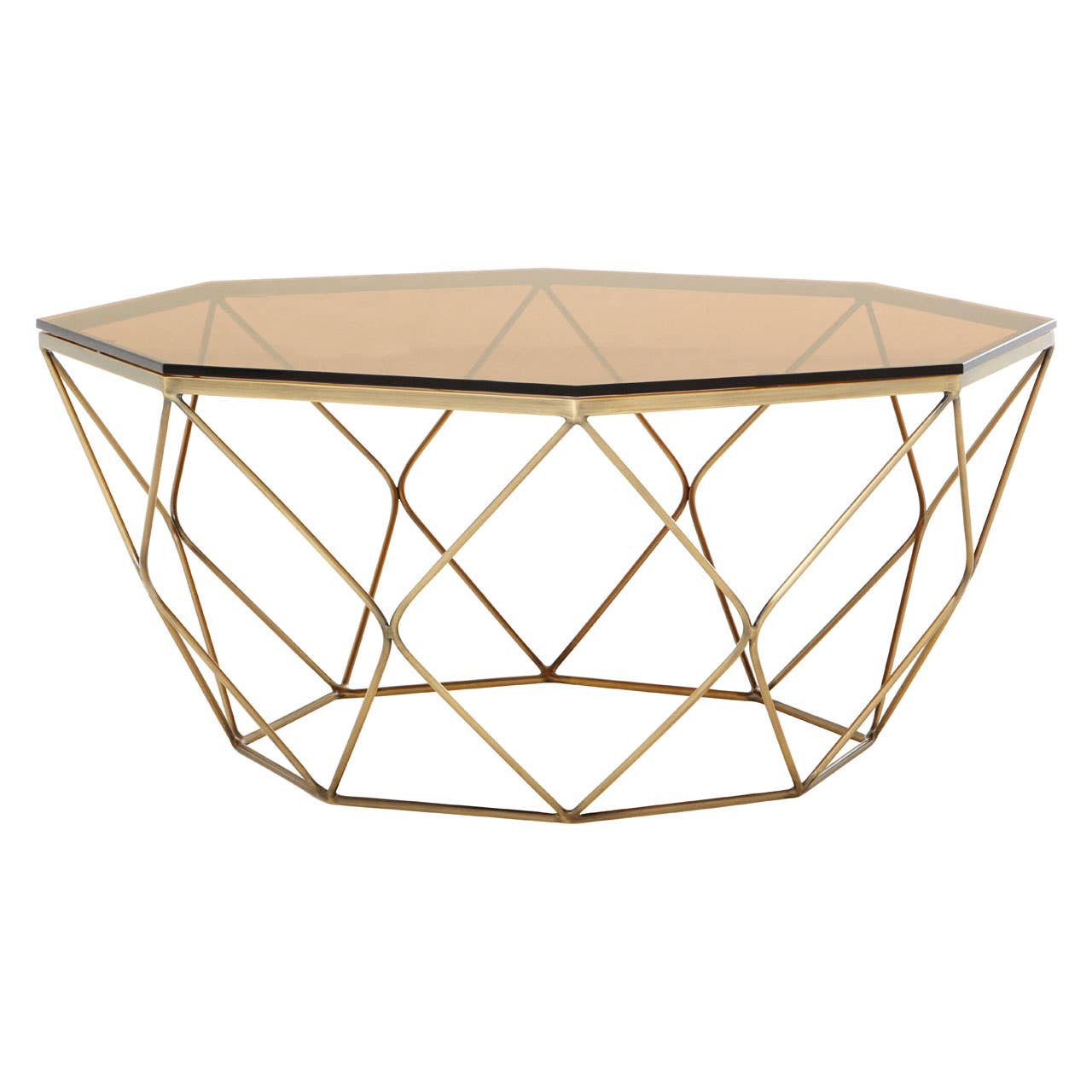 Bronze Diamond Coffee Table