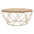Bronze Diamond Coffee Table