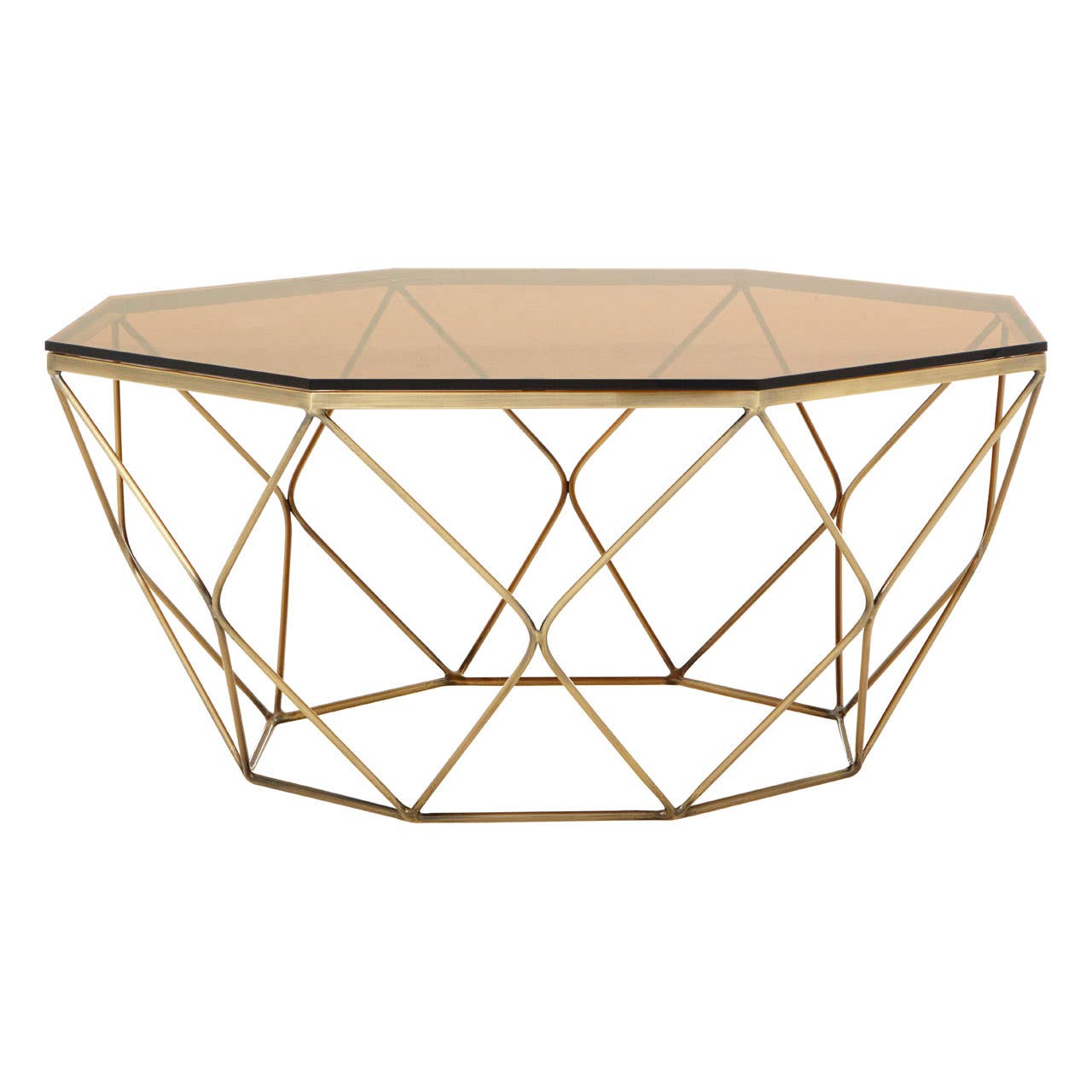 Bronze Diamond Coffee Table