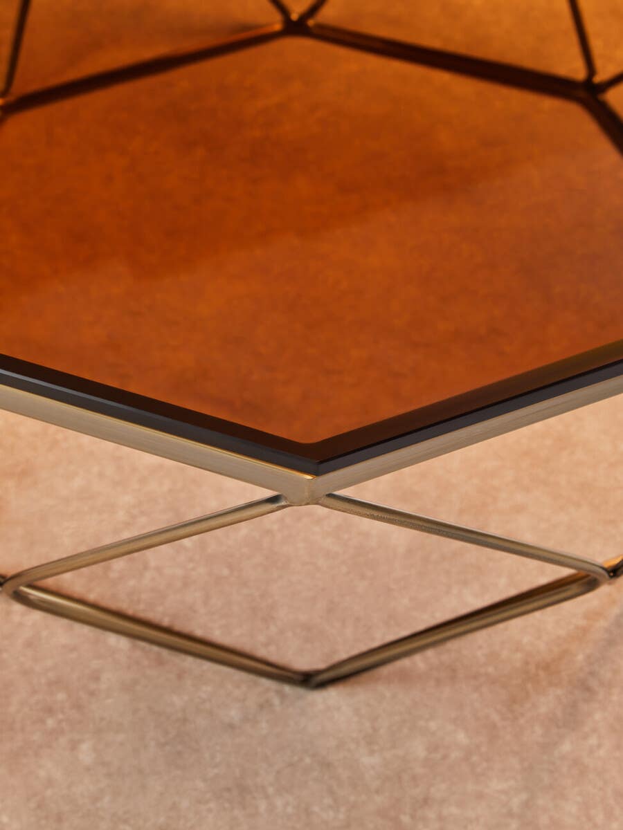 Bronze Diamond Coffee Table