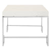 Chrome Angled Legs Coffee Table