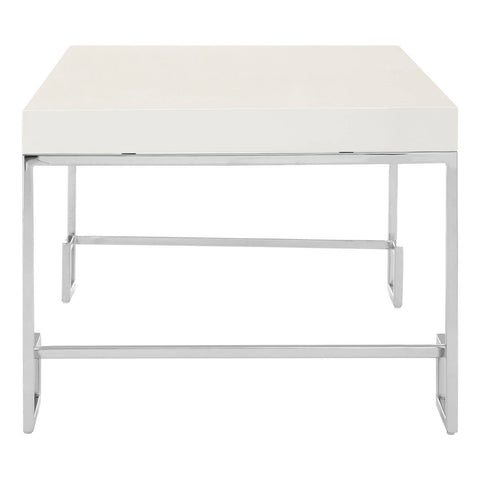 Chrome Angled Legs Coffee Table