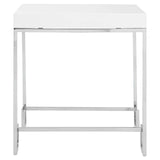 Reflective Chrome Legs End Table