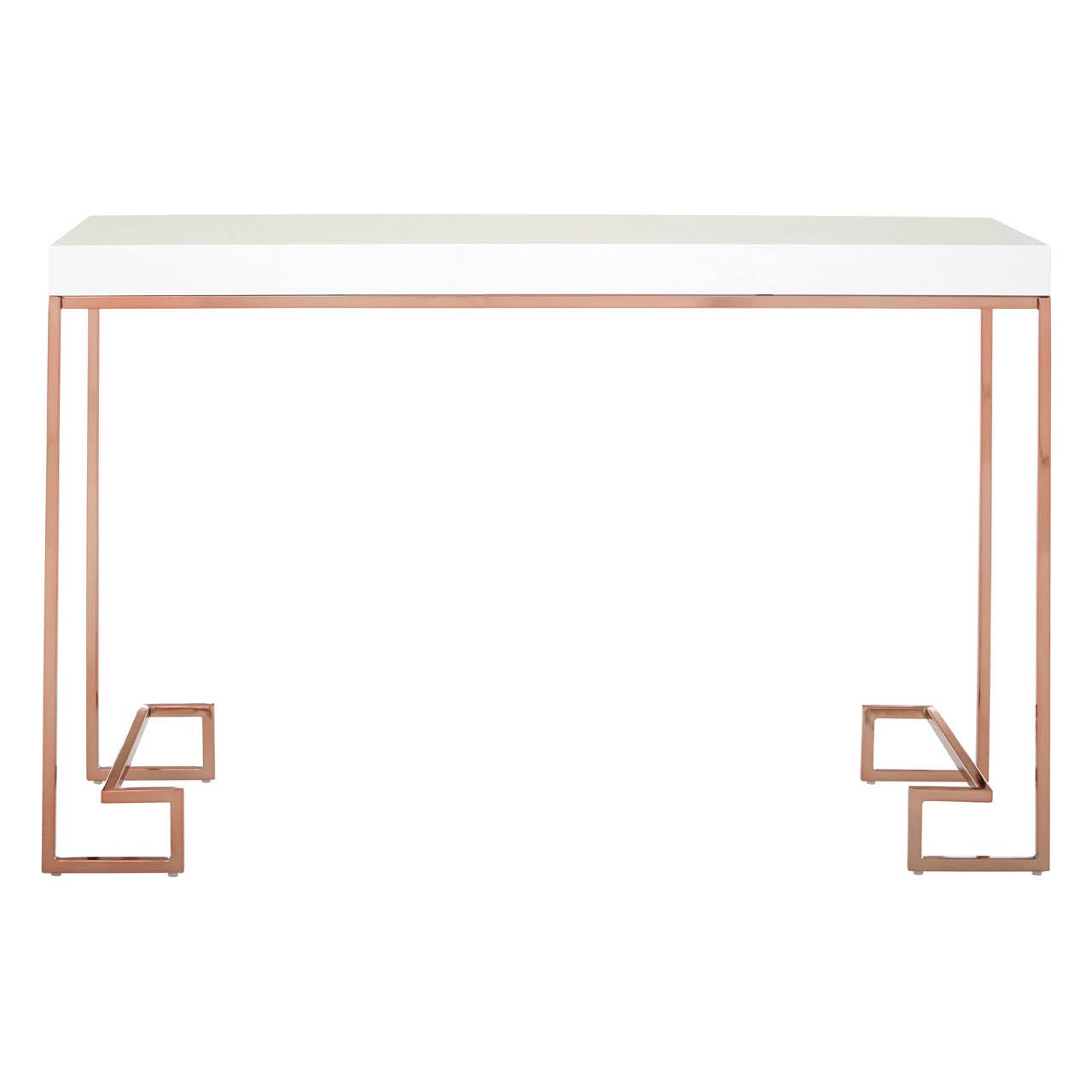 Rose Gold Luxe Console Table