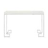 Chrome Elegance Console Table