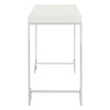 Chrome Elegance Console Table