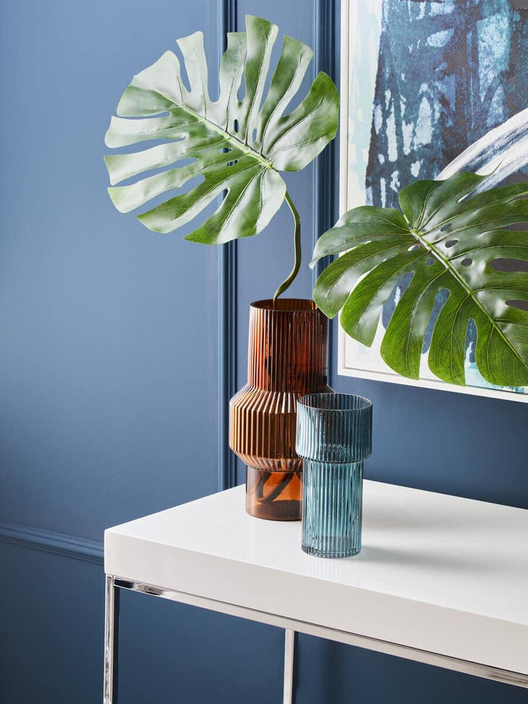 Chrome Elegance Console Table