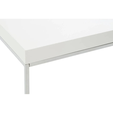 Chrome Elegance Console Table