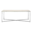 Marble Chrome Coffee Table