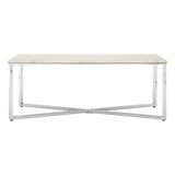 Marble Chrome Coffee Table