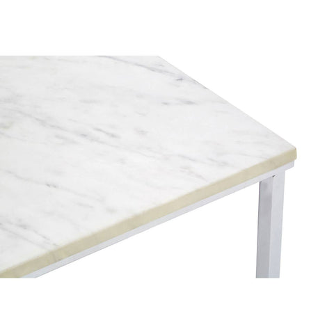 Marble Chrome Coffee Table
