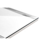 Allure Silver Glass Coffee Table