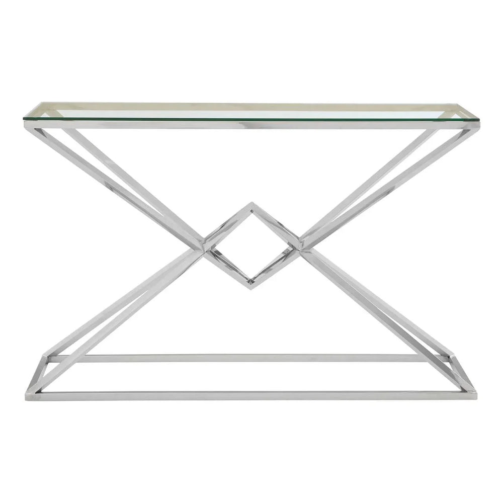 Glass Console Table