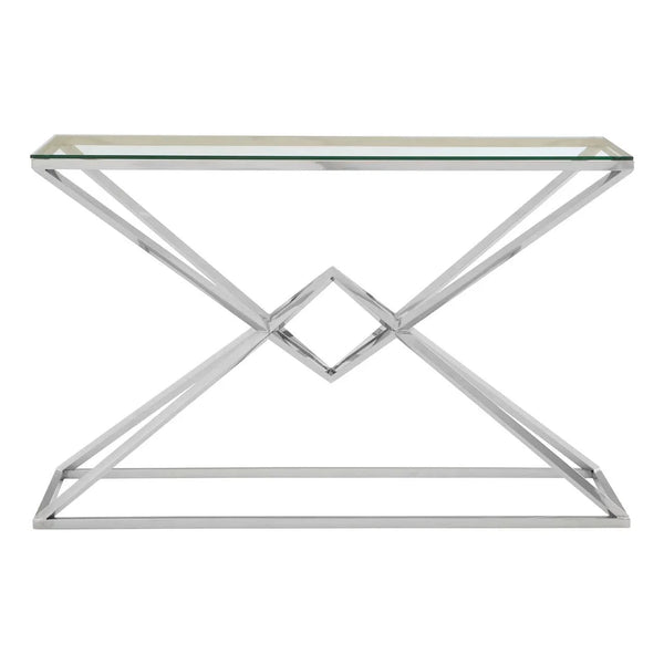 Glass Console Table