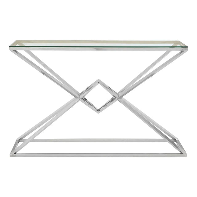 Glass Console Table
