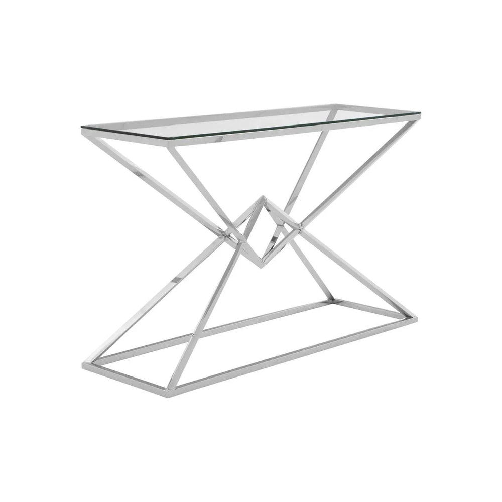 Glass Console Table