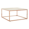 Rose Gold Marble Coffee Table