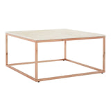 Rose Gold Marble Coffee Table