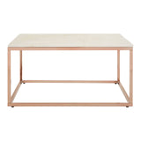 Rose Gold Marble Coffee Table