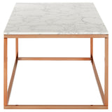 Rose Gold Marble Coffee Table